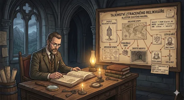 Tajemství ztraceného relikviáře